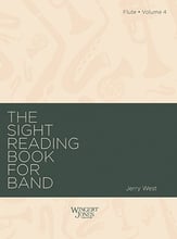 The Sight-Reading Book for Band, Vol. 4 Flute band method book cover